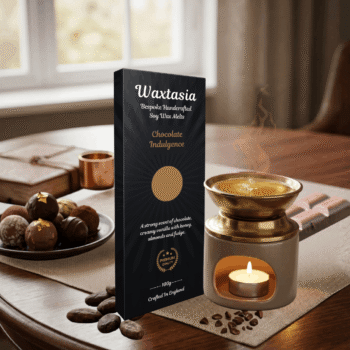 Hand poured vegan chocolate wax melts UK