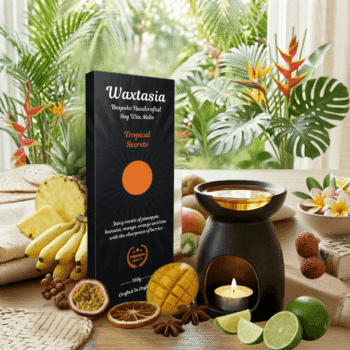 Tropical banana and pineapple hand poured soy wax melts